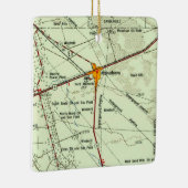 Monahans TX Vintag Topo Keramikornament (Rechts)