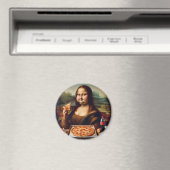 MonaLisa Fett Magnet (In Situ (Geschirrspüler))