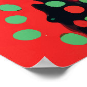 Monalisa Pop Dot Art Poster (Ecke)