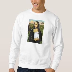 MonaLisa - Weißes Perser Kätzchen #49 Sweatshirt