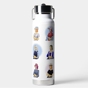 MonaLiza clear water drops Trinkflasche