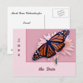 Monarch Ankündigungspostkarte (Vorne/Hinten)
