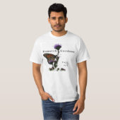 Monarch arbeitet Schmetterlings-Pflanzen-Shirt im T-Shirt (Vorne ganz)