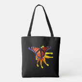 Monarch auf Brown Mit Augen Susan Tasche (Rückseite)