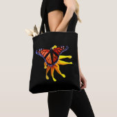 Monarch auf Brown Mit Augen Susan Tasche (Von Nahem)