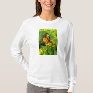 Monarch auf Lantana Long Sleeve T - Shirt