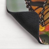 Monarch auf Lantana Mousepad (Ecke)