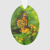 Monarch auf Lantana Ornament (Vorderseite)