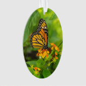 Monarch auf Lantana Ornament (Vorderseite)