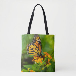 Monarch auf Lantana Tasche