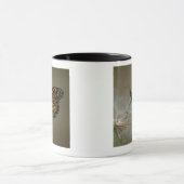 Monarch auf Löwenzahn Tasse (Zentrum)