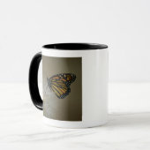 Monarch auf Löwenzahn Tasse (Vorderseite Links)