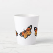 Monarch Butterfells Latte-Tasse Milchtasse (Vorderseite)