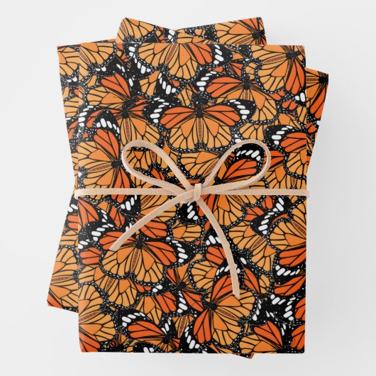 Monarch Butterfett-Set Geschenkpapier Set (Beispiel)
