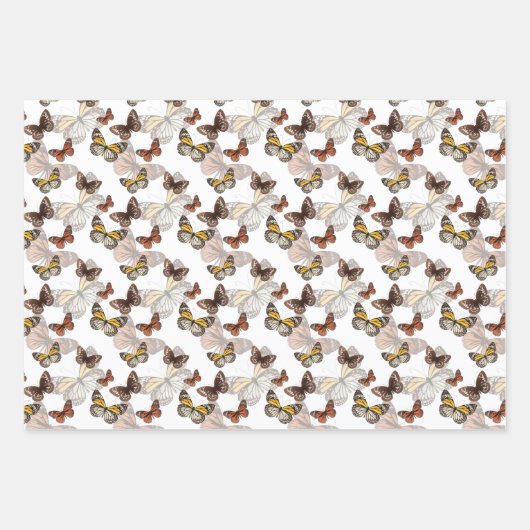 Monarch Butterfett-Wrapping Paper Geschenkpapier Set (Vorderseite)