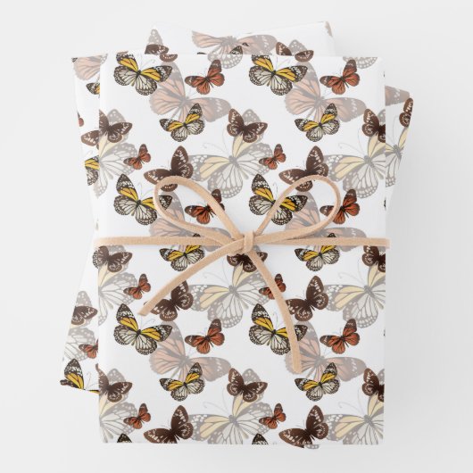 Monarch Butterfett-Wrapping Paper Geschenkpapier Set (Beispiel)