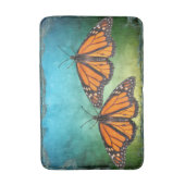 Monarch Butterfisch Mittelmatte Badematte (Vorderseite Vertikal)