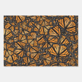 Monarch Butterfliegen  Geschenkpapier Set (Vorderseite 3)