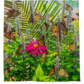 Monarch Butterflies Duschvorhang (Vorderseite)