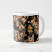 Monarch Butterflies Jumbo-Tasse (Vorderseite Rechts)