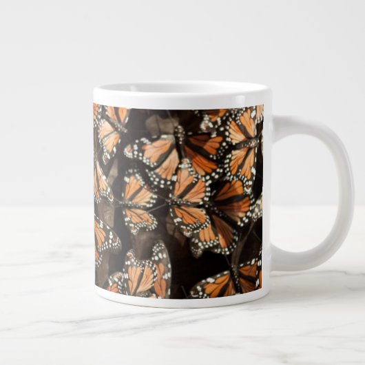 Monarch Butterflies Jumbo-Tasse (Rechts)