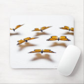 Monarch Butterflies Mousepad (Mit Mouse)