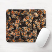 Monarch Butterflies Mousepad (Mit Mouse)