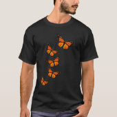 Monarch Butterflies Naturliebhaber T-Shirt (Vorderseite)