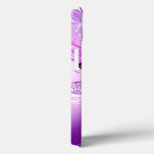 Monarch Butterflies on Purple Background Case-Mate iPhone Hülle (Rückseite / Rechts)