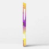 Monarch Butterflies on Purple Background Case-Mate iPhone Hülle (Rückseite / Links)