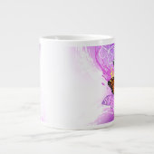 Monarch Butterflies on Purple Background Jumbo-Tasse (Vorderseite)