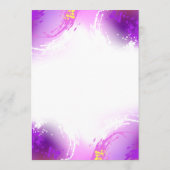 Monarch Butterflies on Purple Background Programm (Rückseite)