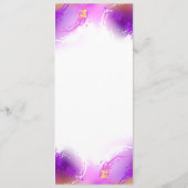 Monarch Butterflies on Purple Background Programm (Rückseite)