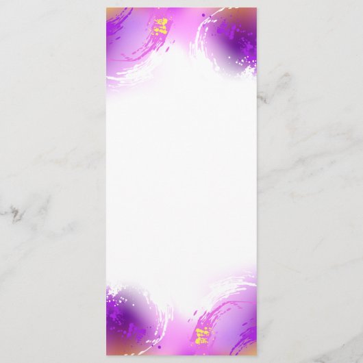 Monarch Butterflies on Purple Background Programm (Rückseite)