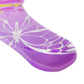 Monarch Butterflies on Purple Background Schneidebrett (Ecke)