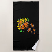 Monarch Butterflies Strandtuch (Vorderseite)