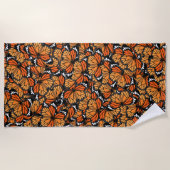 Monarch Butterflies Strandtuch (Vorderseite)