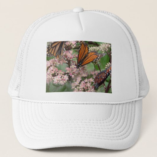 Monarch Butterflies Truckerkappe (Vorderseite)