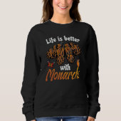 Monarch Butterfly  1 Sweatshirt (Vorderseite)
