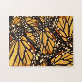 Monarch Butterfly Abstraktes Musterpuzzle Puzzle (Horizontal)