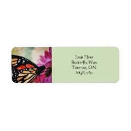 Monarch Butterfly Address Labels