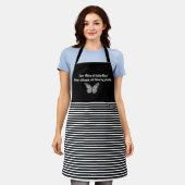 Monarch butterfly All-Over Print Apron Schürze (Getragen)