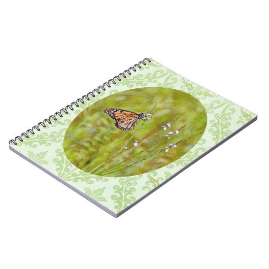 Monarch Butterfly Art Journal Notizblock (Linke Seite)