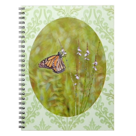 Monarch Butterfly Art Journal Notizblock (Vorderseite)