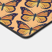 Monarch Butterfly Art Muster Schreibtisch Mat Pad Schreibtischunterlage (Ecke)
