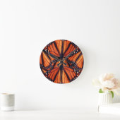 monarch butterfly art runde wanduhr (Zuhause)