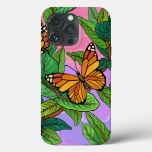 Monarch Butterfly auf Blätter Case-Mate iPhone Hülle