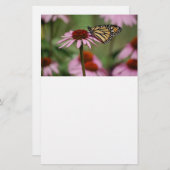Monarch Butterfly auf Blume Briefpapier (Vorne/Hinten)