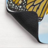 Monarch Butterfly auf der Mit Augen schwarzen Susa Mousepad (Ecke)