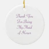 Monarch Butterfly auf der Suche nach Pollen Keramik Ornament (Hinten)